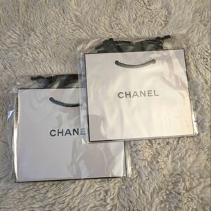 CHANEL SMALL GIFT BAG X2
